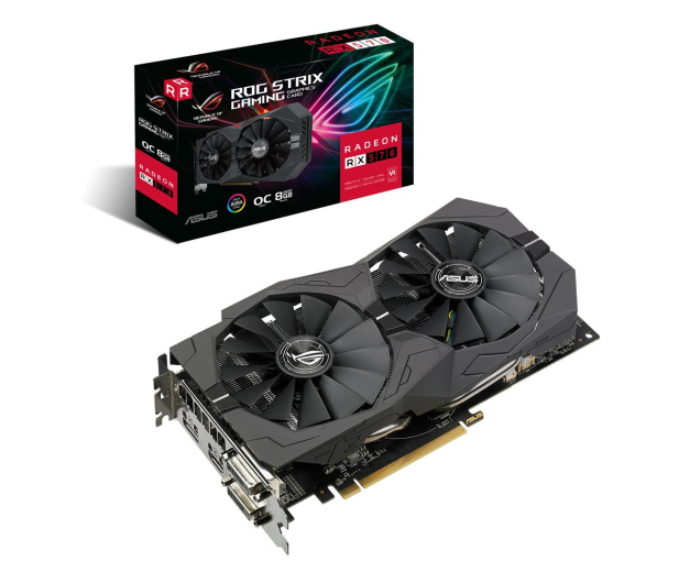 ASUS Radeon RX 570 STRIX OC 8GB GDDR5